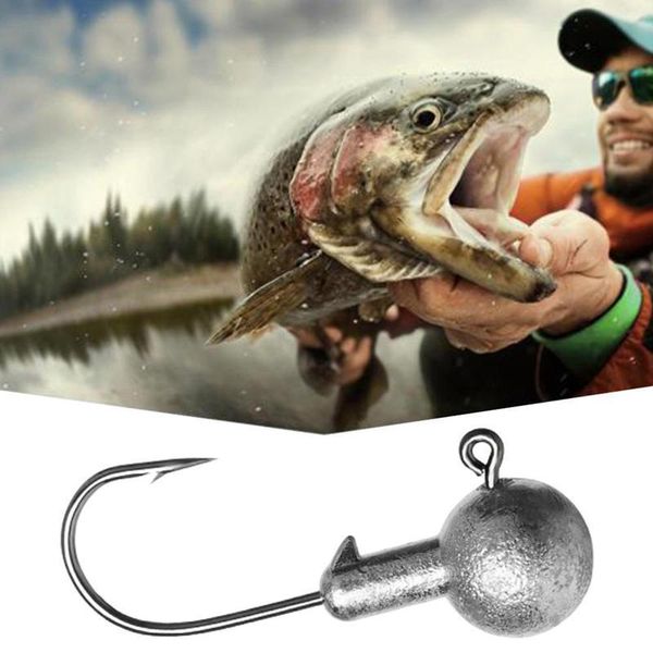

10pcs/lot fishhook 1.3cm -2.1cm tungsten jigs hooks fishing jig head fishing jig head hook soft lure outdoor supplies