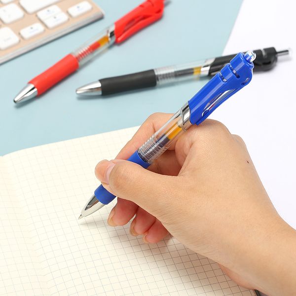 

prs k35 neutral pen 0.5mm black signature bullet head red be spring for students