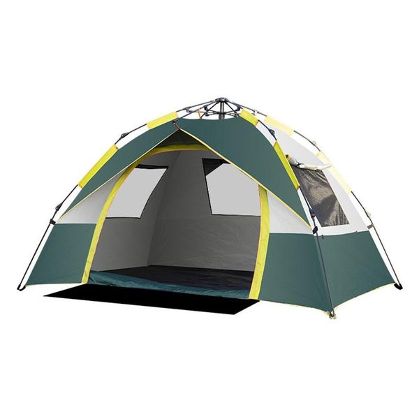 

tents and shelters quick open tent camping 2 doors backpacking for / 3 person automatic opening with double & upgrade