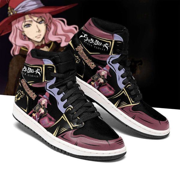 

black bull a sneakers black clover anime shoes