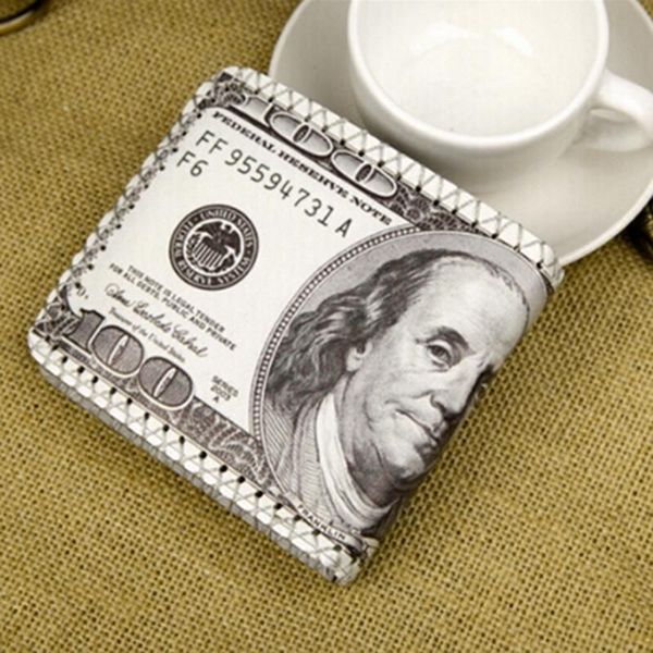 

wallets mens luxury us dollars men leather brand 100$ coin holder billetera hombre cuero#y3, Red;black