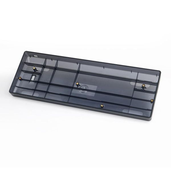 

gh60 compact keyboard base seat pokerii 60% mechanical keyboard poker2 plastic frame case gaming faceu black purple