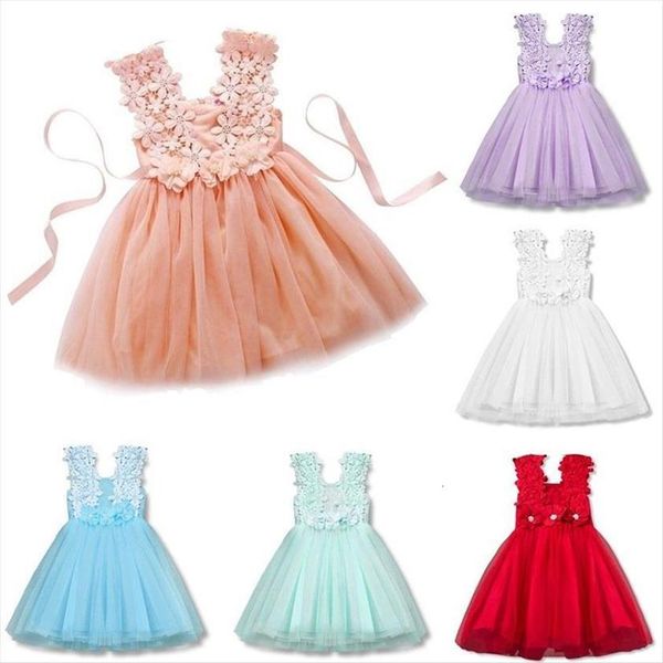 

white princess for kids girls girl dresses clothing summer baby party elegant ceremony 1 4 5 6 7years costume, Red;yellow