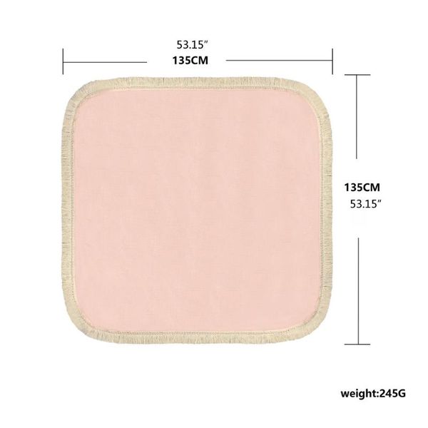 

cotton newborn tassel blankets swaddle warp baby pgraphy props bath towel k92d