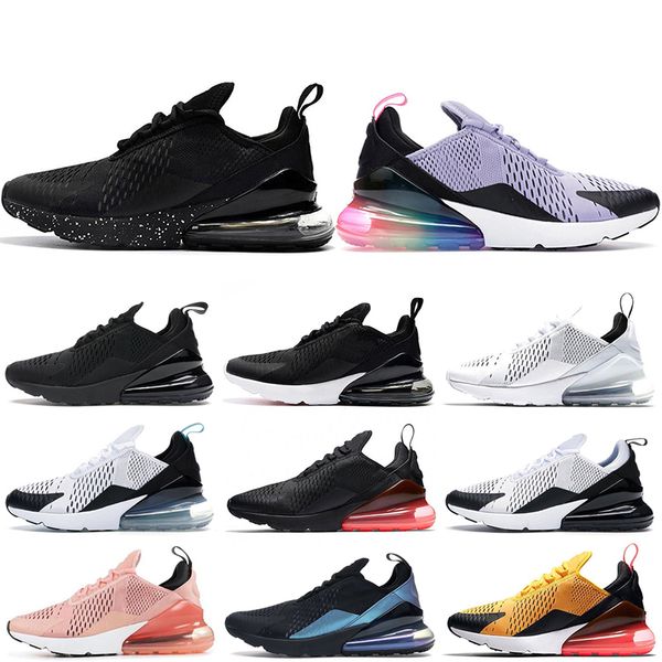

270 New Bruce Teal Triple Black White Medium Olive Navy Hot Punch 27C Photo Blue Running Shoes men women sports sneakers