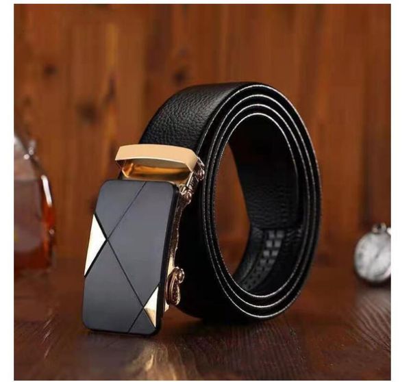 

belts youth belt men's automatic buckle trouser business casual as gift, Black;brown