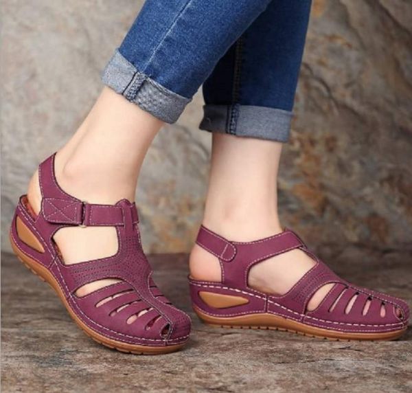 

sandals women soft bottom wedges shoes for summer platform heels sandalias mujer casual female, Black