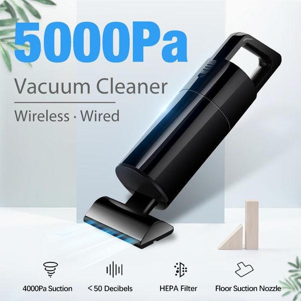 

vacuum cleaner portable car hepa filter wireless handheld 5000pa/4500pa auto vaccum for house cleaning mini