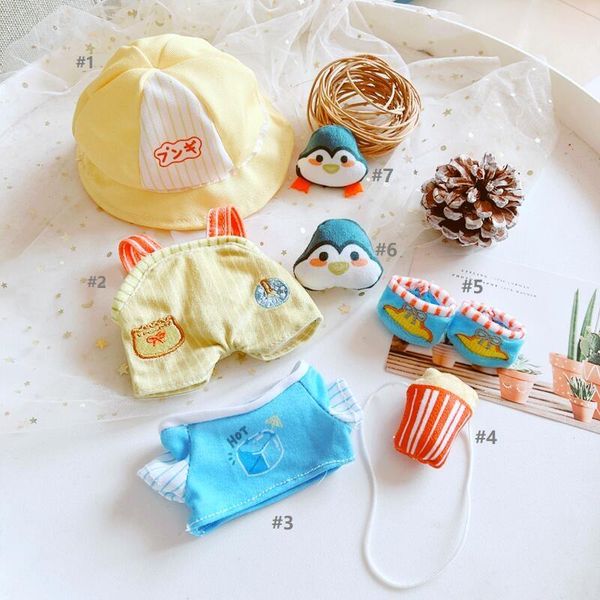 

party favor [mykpop]kpop dolls clothes & accessories: 7pcs for 20cm dolls(without doll) fans collection sb21102501