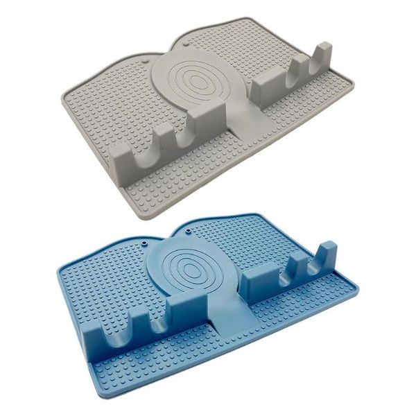 

kitchen storage & organization plastic spoon rest organizer for fork spatula rack holder stand tableware pot lid