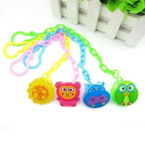 

pacifiers# baby pacifier chain clip animal cartoon anti lost