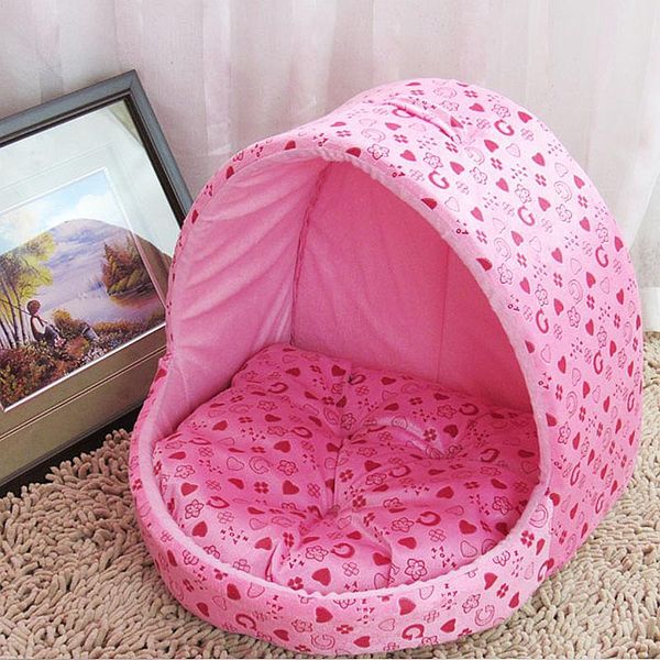 

dog houses & kennels accessories beds for small dogs warm print soft pet cushion kennel mongolia house tent cat sleeping pad supplies aty-03