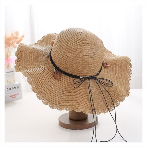 

dongyun001 summer floppy wide brim sun hat women straw cap outdoor holiday lady beach casual floral panama, Blue;gray