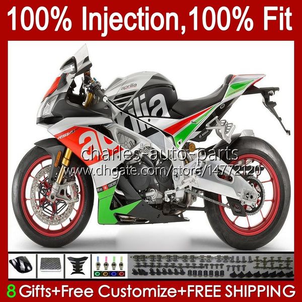 Инъекция для Aprilia RSV1000RR RSV4 RSV-1000 Body 39NO.114 RSV 1000 RSV1000 R RR 09 10 11 12 2013 2013 2015 RSV1000R 2009 2010 2011 2011 2011 13 14 15 OEM Gloss Color Failing