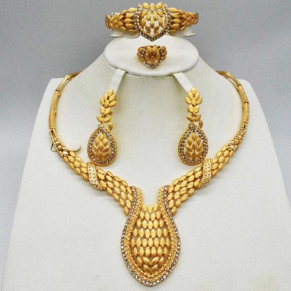 

earrings & necklace italian gold colored jewelry for women's african bead fashion bracelet, Silver