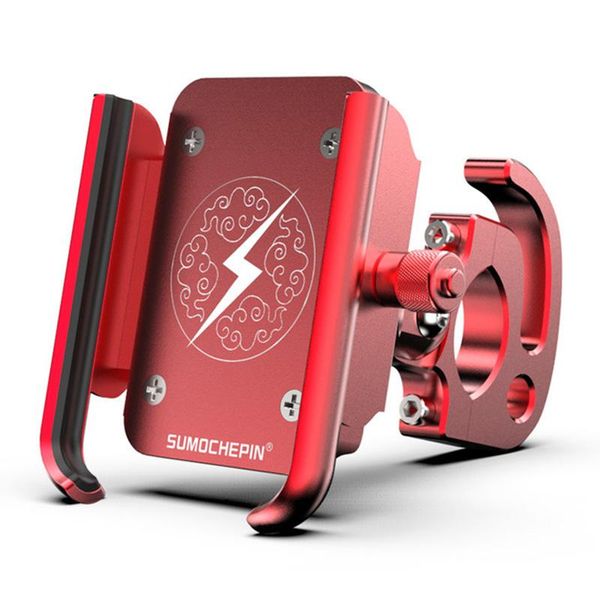 

cycling bags ad-mtb road bicycle phone holder aluminum alloy 360 degree rotation motorcycle mobile support bike hol