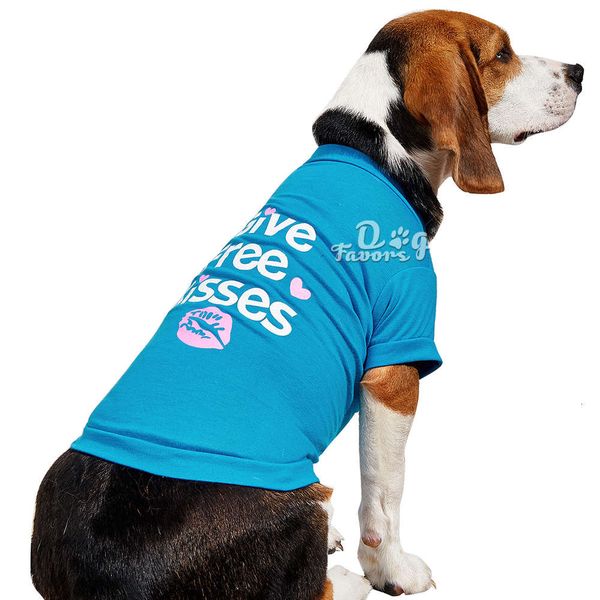 

dog apparel pet clothes summer dog cotton english lettering t-shirt