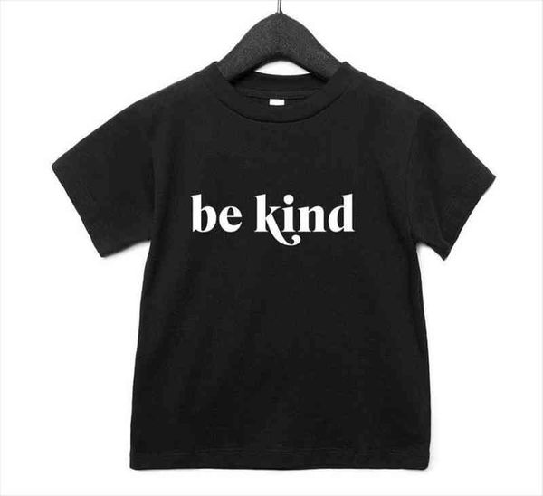 

be kind print kids boy girl t shirt for children toddler clothes funny tumblr tees drop ship cz-52, Blue