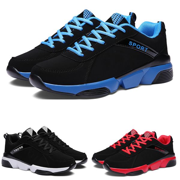 

2022 men running shoes black red bule fashion mens trainers outdoor sports sneakers walking runner shoe size 39-44