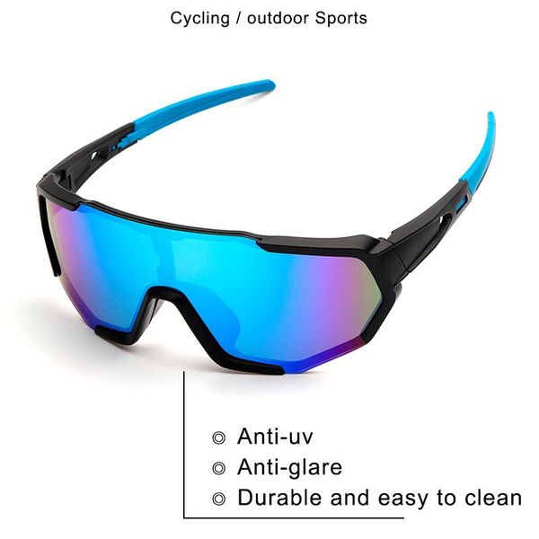 

sunglasses tactical cycling polarized suglasses eye protection dustproof skiing goggles outdoor riding glasses uv400 for men and women, White;black
