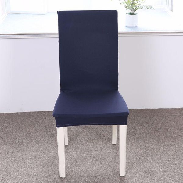 

chair covers solid color one-piece cover el dining table for wedding party decoration banquet elastic seat