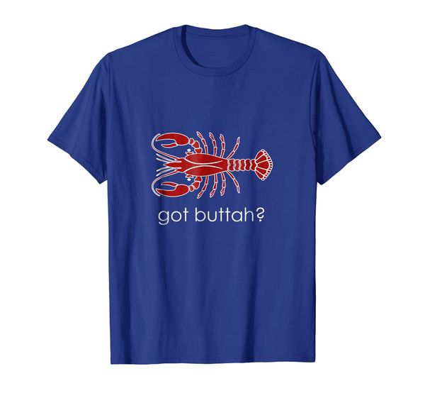 

cool seafood tees - got buttah lobster lover t-shirt, White;black