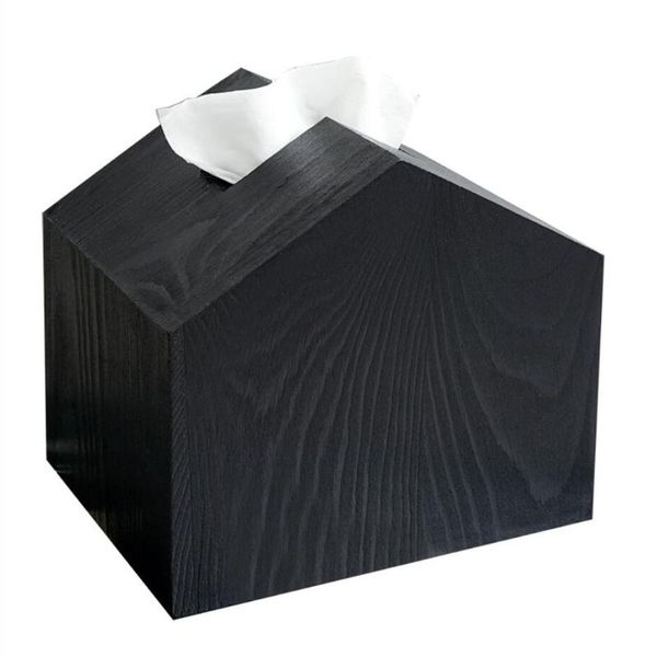 Caixas de lenços de papel guardanapos de bambu de madeira simples de madeira de madeira decoração de mesa de mesa de papel de mesa de papel de mesa de mesa de trabalho de mesa de trabalho 6zj077