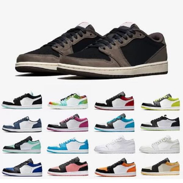 

woman trainers fragment low 1 1s jumpman fashion basketball shoes black toe wolf grey unc university blue court purple shadow women shoe spo