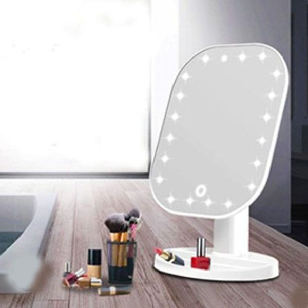 

compact mirrors deskwhite portable switch touch screen black led mirror