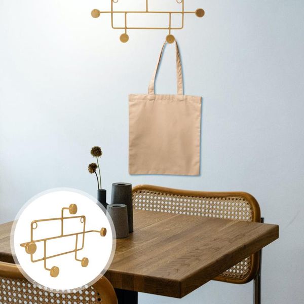 

hooks & rails 1pc decorative wall iron hat clothes hanger versatile household