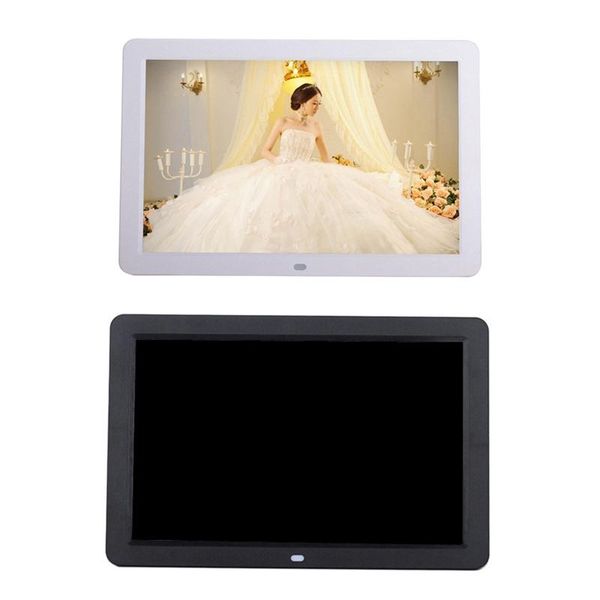 

digital picture frame 12 inch hd 1280x800 music video player clock