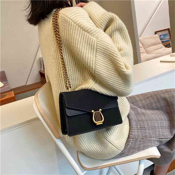 

trendy women's new frosted small square bag in winter 2020