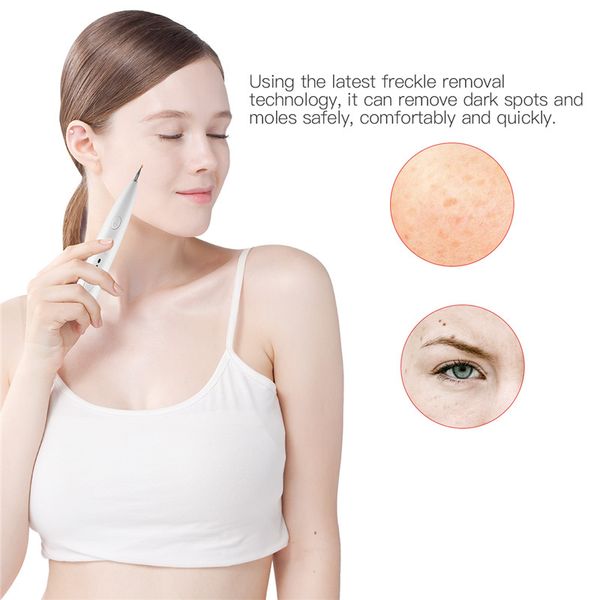 

electric mole removal sweep spot pen usb rechargeable spot freckle wart tag removal machine face body skin care beauty machine 5