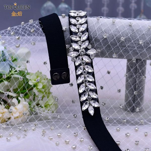 

belts ueen s69 belt with rhinestones on elastic band full crystal black female waistband coats down generation womens dress, Black;brown