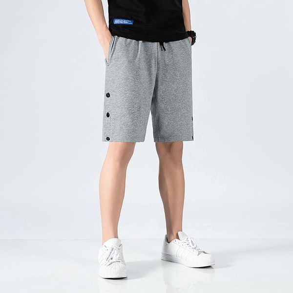 

men's shorts summer 2021 comfortable casual loose breathable classic straight korean pants, White;black