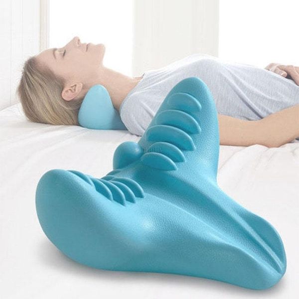 

pillow portable neck massage relax cervical repair multifunctional shoulder spine traction device instrument