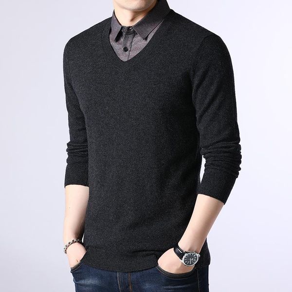 

men's hoodies & sweatshirts 2021 solid color sweater casual, Black