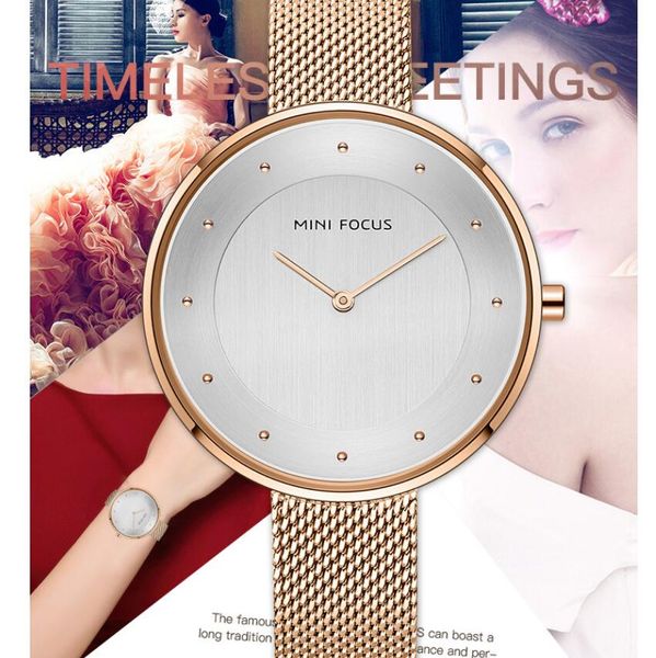 

classic simple elegant women bracelet watches casual ladies dress quartz clock female mesh strap watch montre femme reloj mujer, Slivery;brown