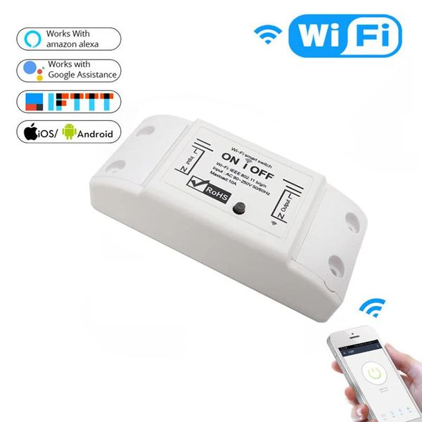 

smart home control diy wifi light switch universal breaker timer life app wireless remote works with alexa google