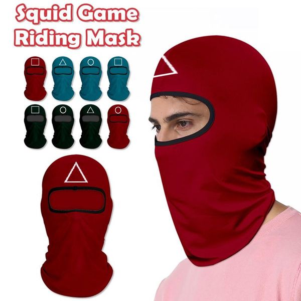 

neck ties windproof ski mask dustproofs motorcycle bicycle squid appeared again for role playing, Blue;purple