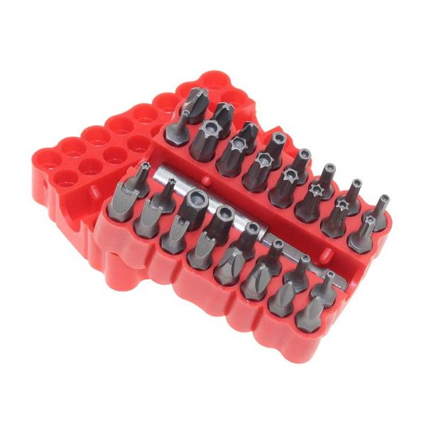 

hand tools 33 in 1 hollow screwdriver bits suit safety screws hex set for electric accessories 2 styles
