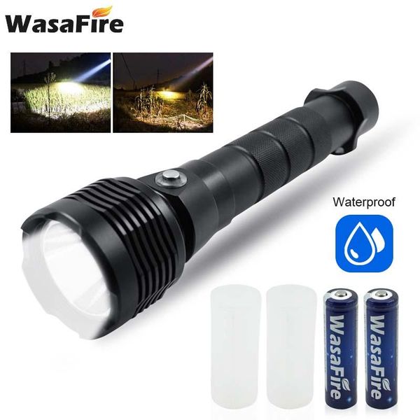 

waterproof 18650 dive torch lamp xhp50 led diving powerful 3 modes scuba lantern for hunting diver swimming