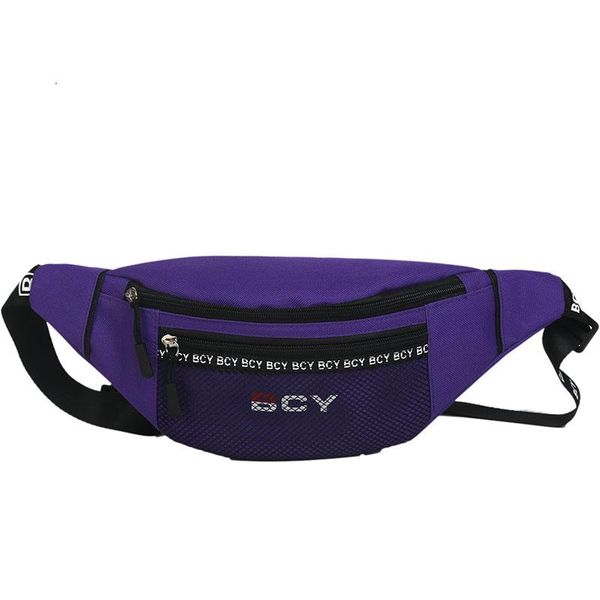 

waist bags women pack men's belt bag nylon fanny chest boys girls rock phone