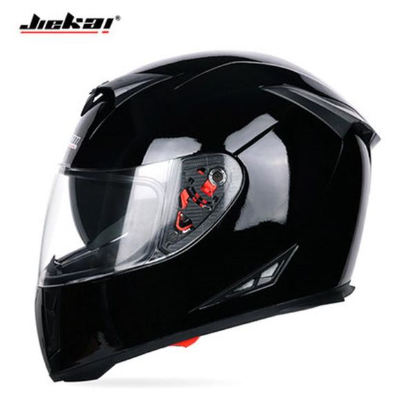 

motorcycle helmets jiekai 310 helmet locomotive anti-fog full face racing capacete ,moto / gold steel red
