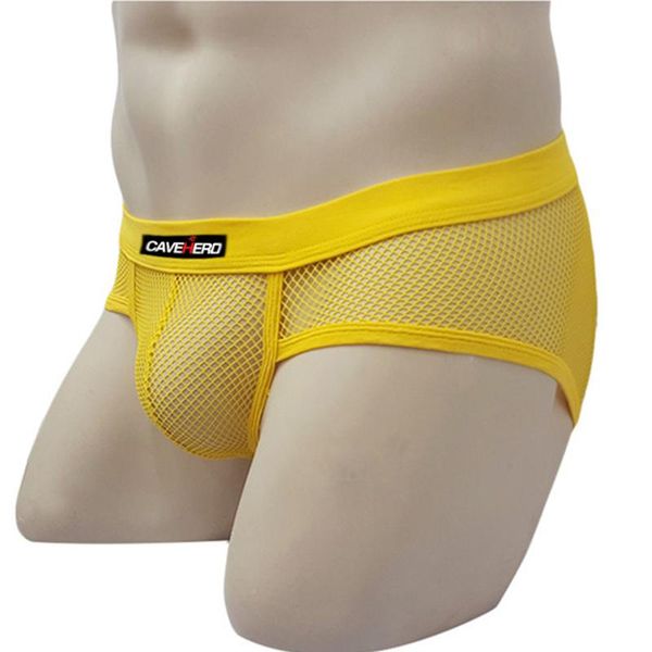 

underpants men briefs underwear mesh soft comfortable fashion transparent gay lingerie male breathable solid color thong, Black;white