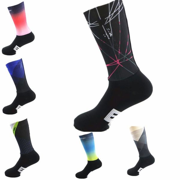 

sports socks boxing racing cycling and breathable women men road mountain bike, Black