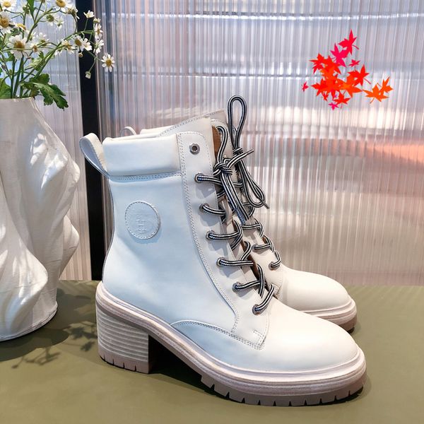 

2022 winter women dress boots high heels design leather boot knitted sock-like flats biker luxury designer shoes tall ankle booties with log, Black