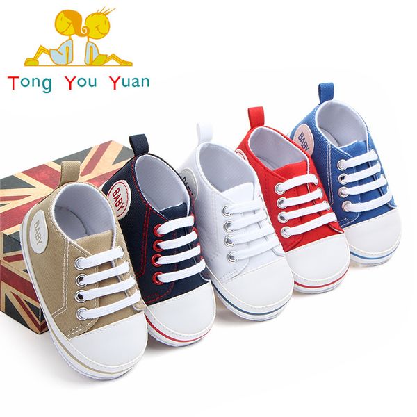 

walker baby shoes side soft soled walking spring and autumn men's women's canvas sports 0902