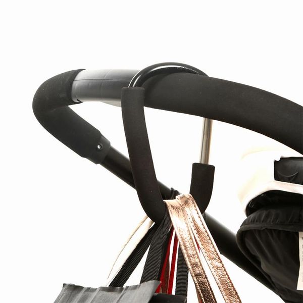 

1 pc baby stroller hook stroller accessories pram hooks organizer slip-resistant hanging shopping bag carrier holder