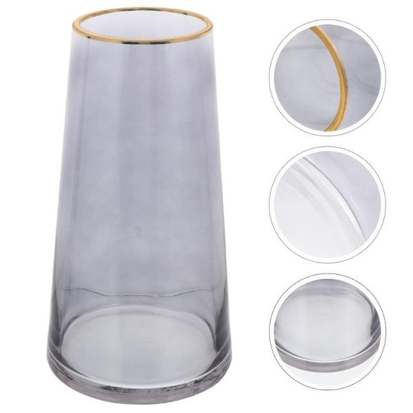 

1pc glass flower vase deskflowerpot creative flower pot for home l
